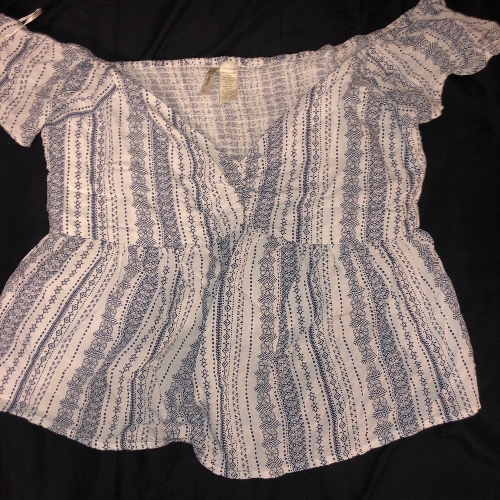 Off the shoulder top